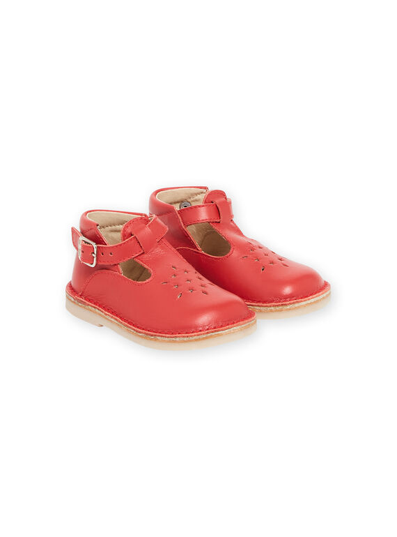 Salomés rouges bébé fille NISALBASIR / 22KK3755D13050
