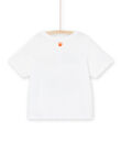 T-shirt à manches courtes à motif chats - Mixte ROSPATI5 / 23S902P5TMC000