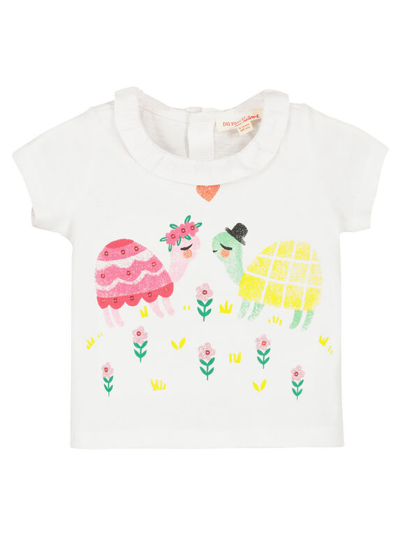 Tee-shirt imprimé bébé fille FIYEBRA / 19SG09M1BRA000