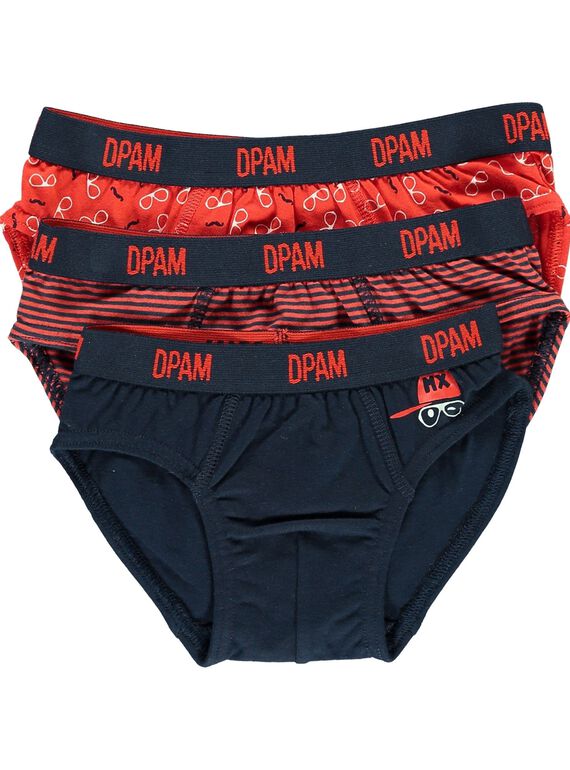 Lot de slips garçon CEGOSLIMOU / 18SH12T2SLI406