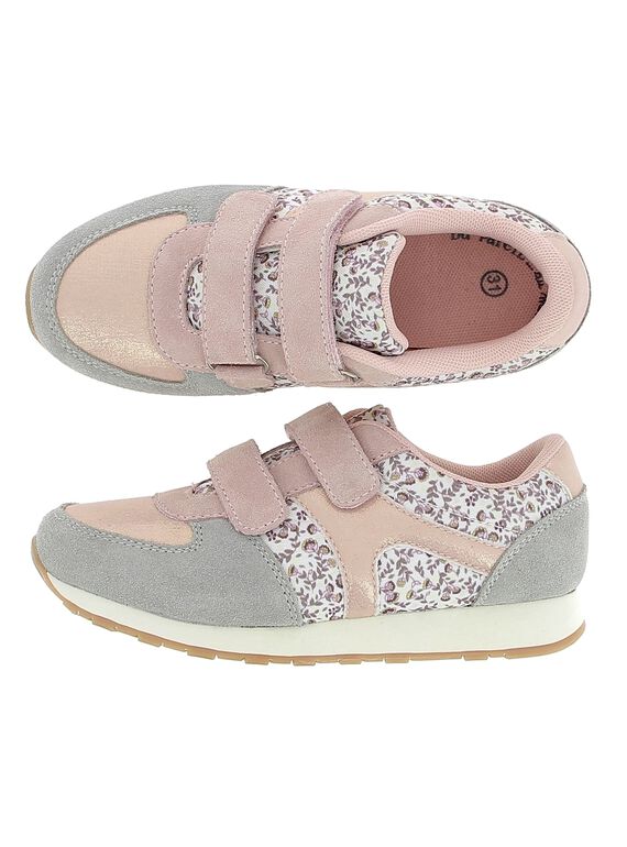 Tennis de sport en cuir fille CFSPORTCER / 18SK35A4D14030
