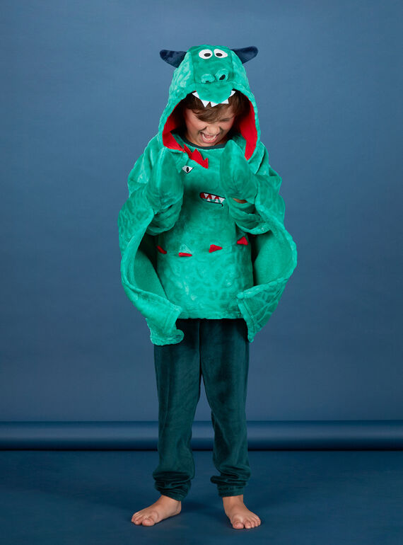 Pyjama enfant garçon motif dragon KEGOPYJDRA / 20WH12C8PYJG627