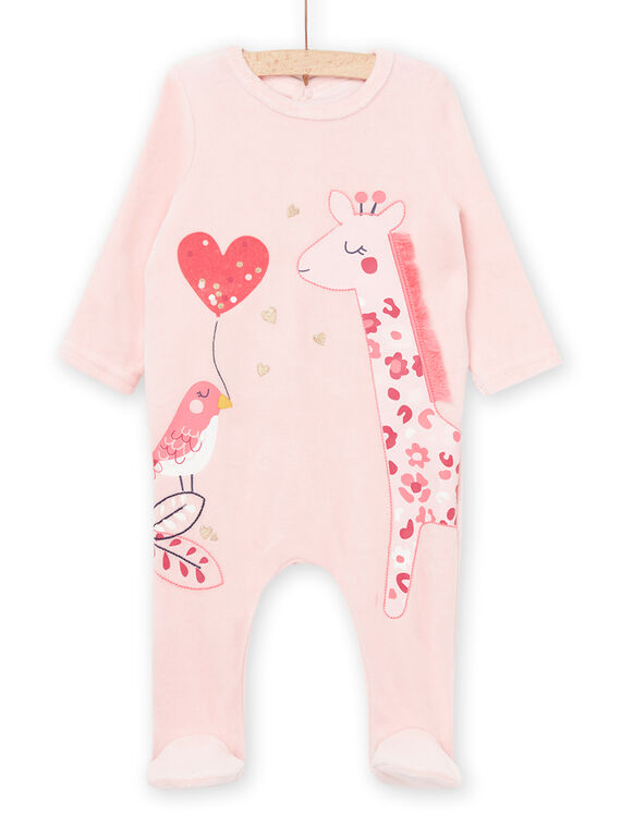 Grenoullière à motif girafe et oiseau PEFIGREGIR / 22WH1321GRE309