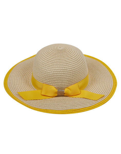 Chapeau Enfant Fille En Paille Avec Gros Nœud Spring Days Dpam