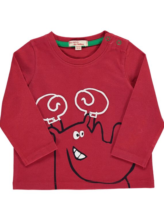 Tee-shirt manches longues fantaisie bébé garçon DUJOTEE4 / 18WG1034TML510