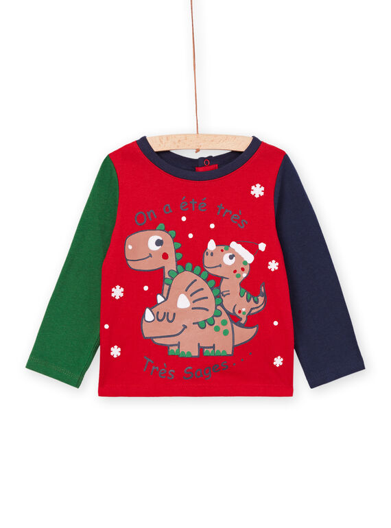 T-shirt de Noël à animation multitechnique PUNOTEE / 22WG10V1TMLF504