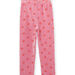 Ensemble pyjama pull et pantalon à motif fleurs et chats