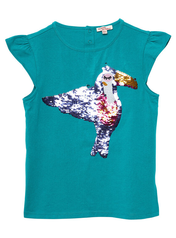 Tee Shirt Manches Courtes Bleu marine JACLOTI / 20S90111TMC714