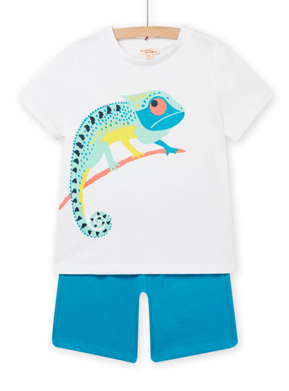 Ensemble blanc et bleu enfant garçon NOPLAENS1 / 22S902K5ENS000