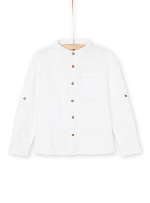 Chemise en gaze de coton RONEOCHEM / 23S902O2CHM000