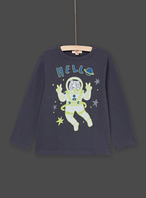 T-shirt à motif tigre astronaute PORETEE1 / 22W902T2TMLJ903