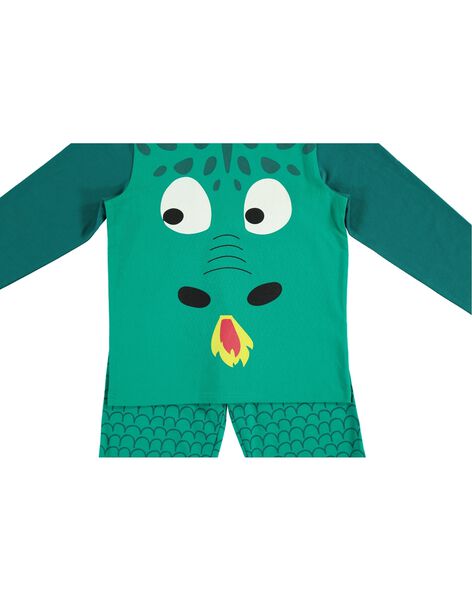 Pyjama Deguisement Vert Enfant Garcon Avec Son Range Pyjama Catalogue Dpam Enfant Dpam