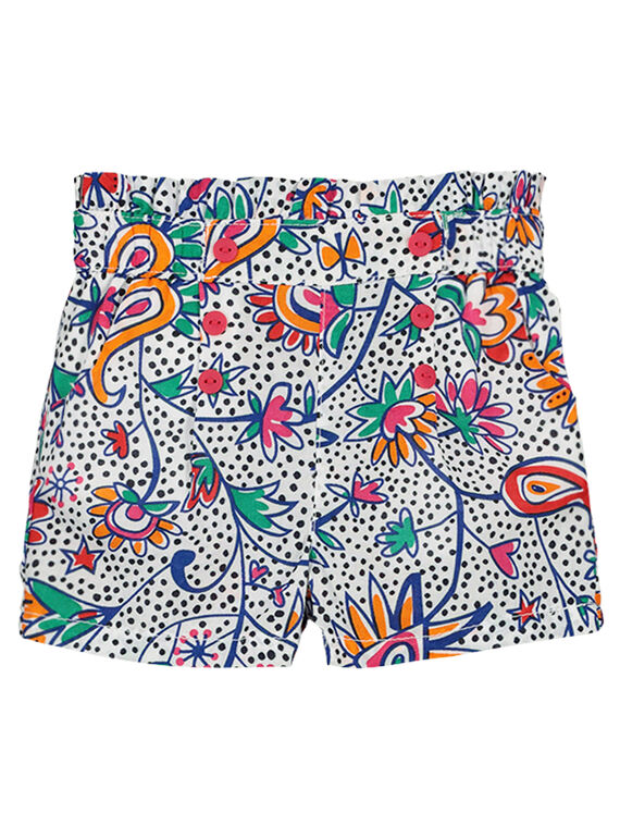 Short imprimé bébé fille FITOSHO1 / 19SG09L1SHO000
