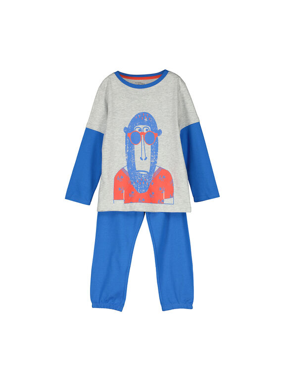 Pyjama en coton garçon FEGOPYJSIN / 19SH124APYJJ908