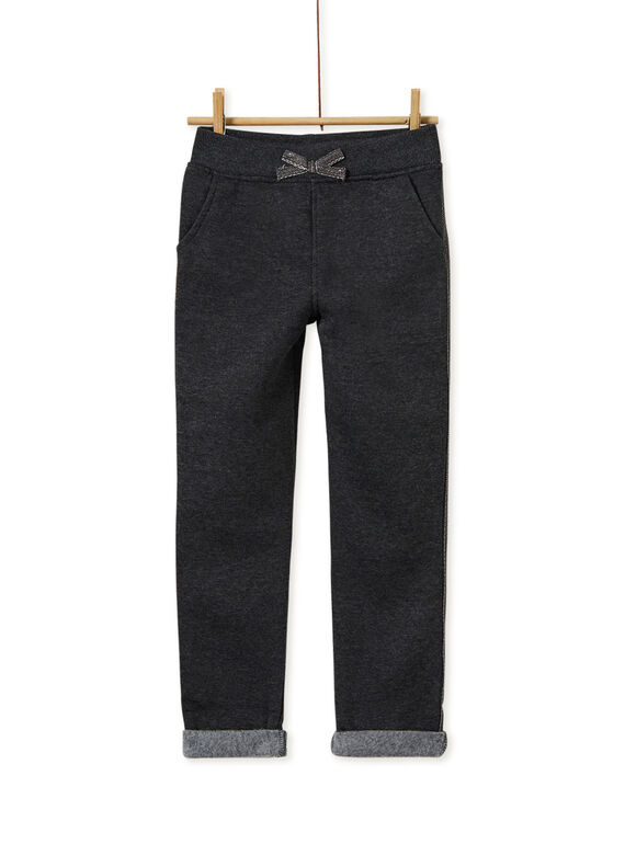 Bas de Jogging Gris anthracite chiné KAJOBAJOG2EX / 20W90157D2A944
