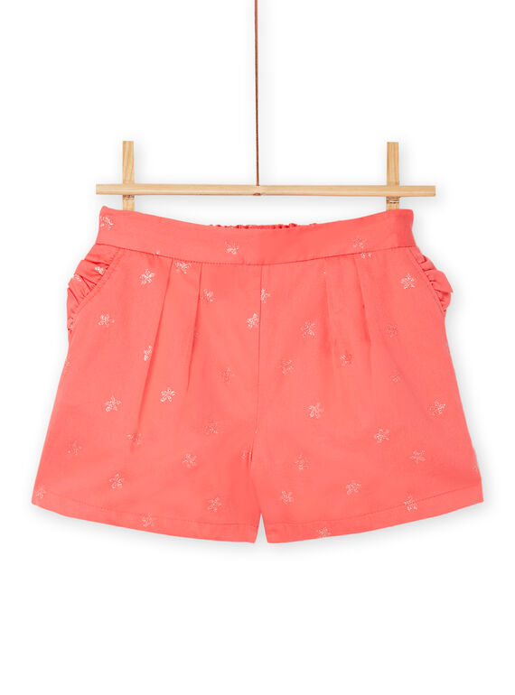 Short rose à imprimé fleurs RABUSHORT / 23S90141SHOE403