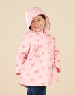 Manteau imperméable à capuche imprimé arc-en-ciel PALEOIMPER / 22W901F2IMPD319