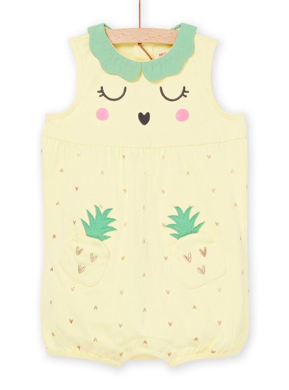 Grenouillère courte à motif ananas REFIGREANA / 23SH13H1GRE116