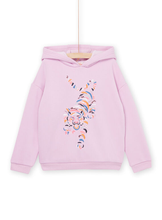 Sweat à capuche animation tigre PARESWEA / 22W901T1SWE320