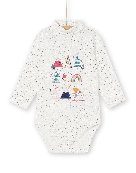 Body Col Roule A Pois Bebe Fille Soldes Bebe Dpam