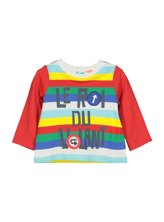 Tee-shirt manches longues bébé garçon FUCOTEE1 / 19SG1081TML099