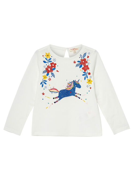 Tee Shirt Manches Longues Ecru JAGRATEE1 / 20S901E2TML001