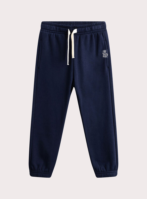 Jogging bleu marine uni WOJOJOB1 / 25S902I3JGB705