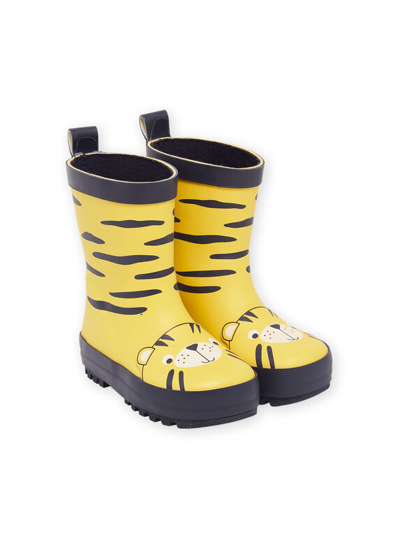 Bottes de pluie à imprimé tigre MUPLUITIGRE / 21XK3813D0C010