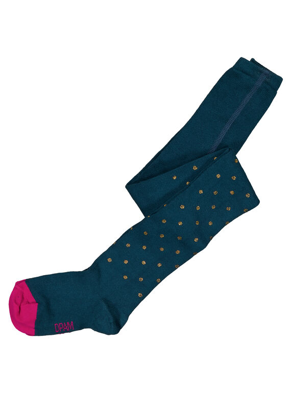 Collant à pois lurex.  GYATUCOL1 / 19WI01Q2COL714