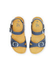 Sandales bleu marine enfant fille NANULEA / 22KK3545D0E070