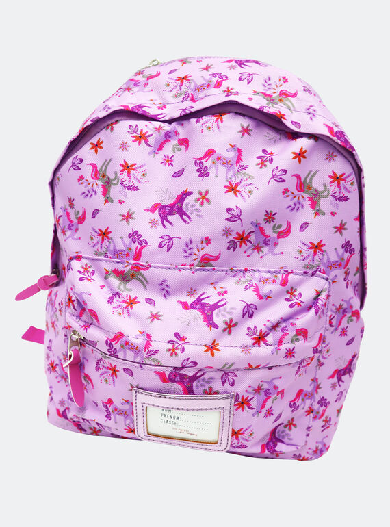 Sac à dos à imprimé licorne PYACLABAG / 22WI01J1BESH700