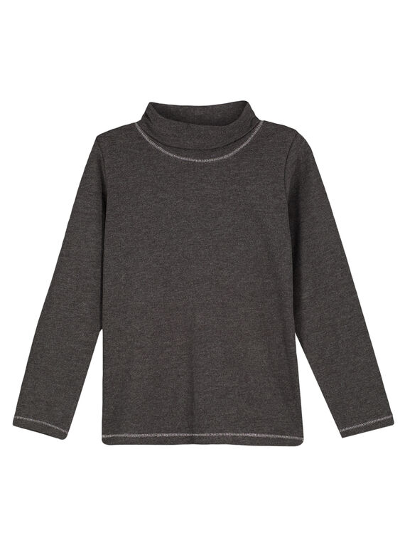 Sous pull Gris anthracite chiné GAJOSOUP3 / 19W901L6D3B944