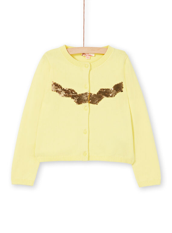 Cardigan Jaune LAJOCAR4 / 21S90143D3C116
