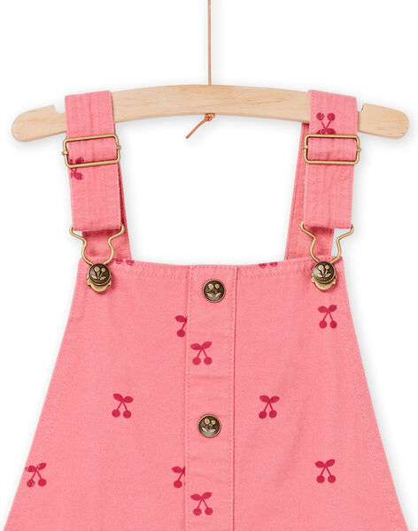 Robe salopette à imprimé cerise RADAYROB2 / 23S901M1ROBD332