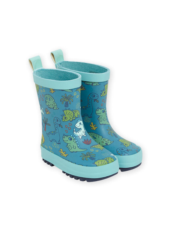 Bottes de pluie fantaisie motifs dinosaures bébé garçon NUPLUIDINOS / 22KK3861D0CC201