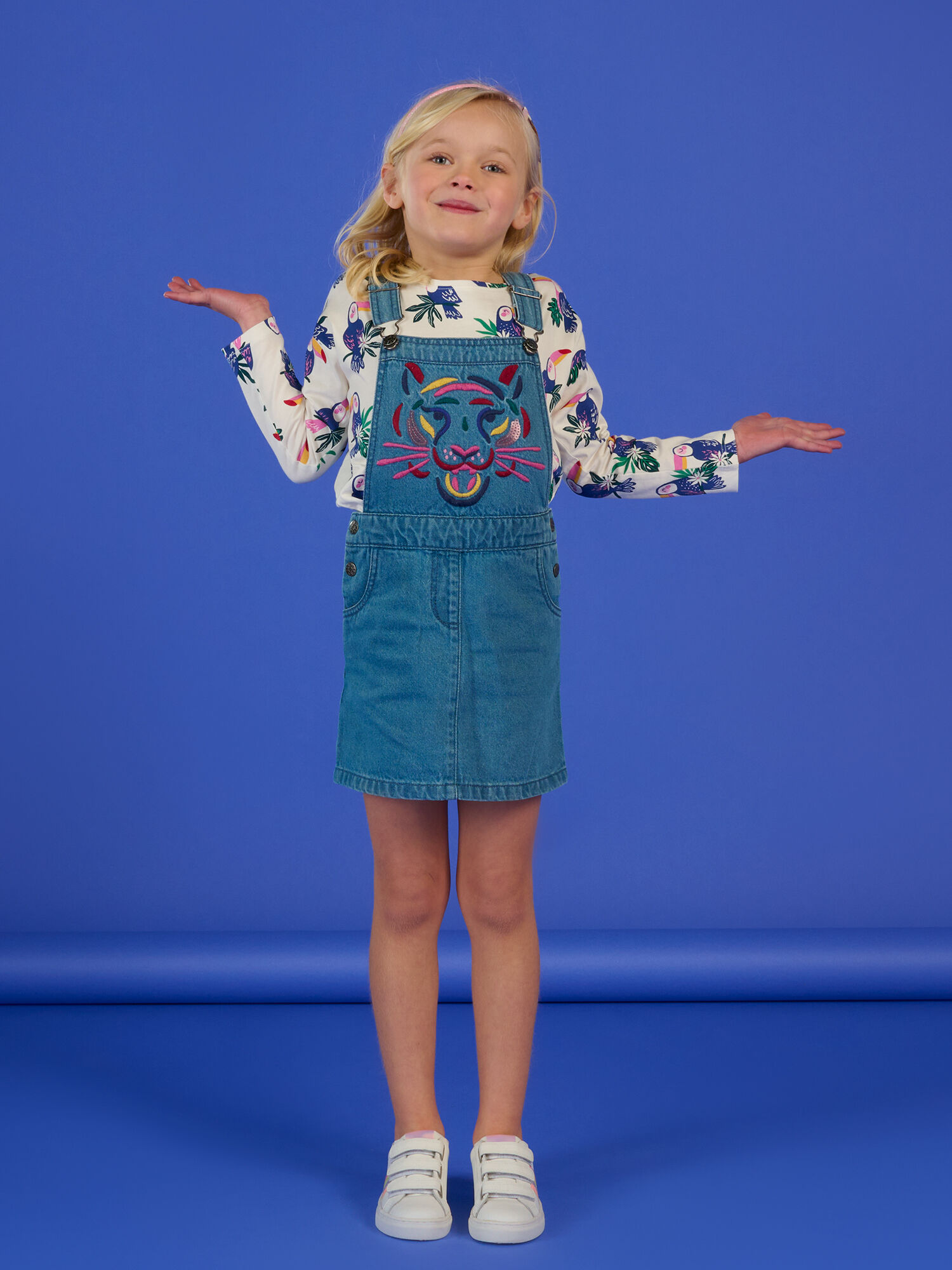Salopette robe top enfant