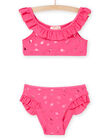 Ensemble maillot de bain 2 pièces rose vif RYABIK2 / 23SI01R2MAID331