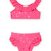 Ensemble maillot de bain 2 pièces rose vif