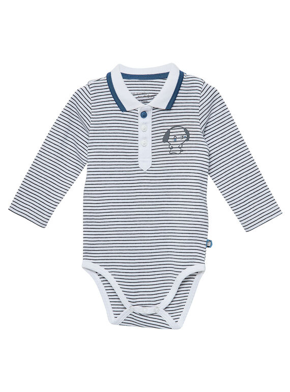 Body rayé naissance garçon JOU1BOD5 / 20SF04J1BOD000