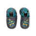 Chaussons cuir souple tortues