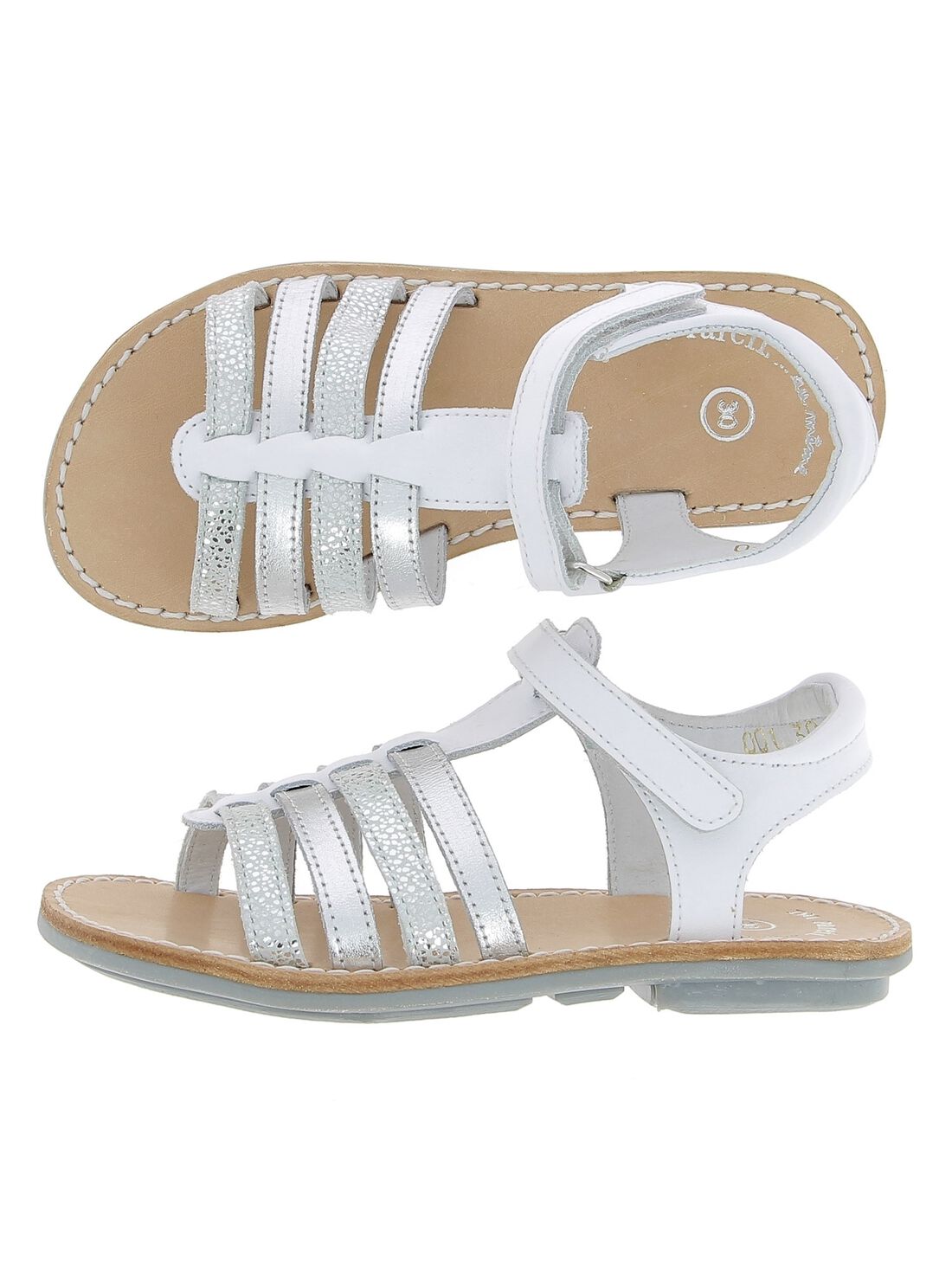Sandale en cuir fille