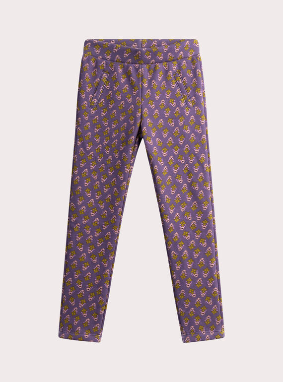 Pantalon doublé chaud à motif  WALANPANT2 / 25S90142PANH703