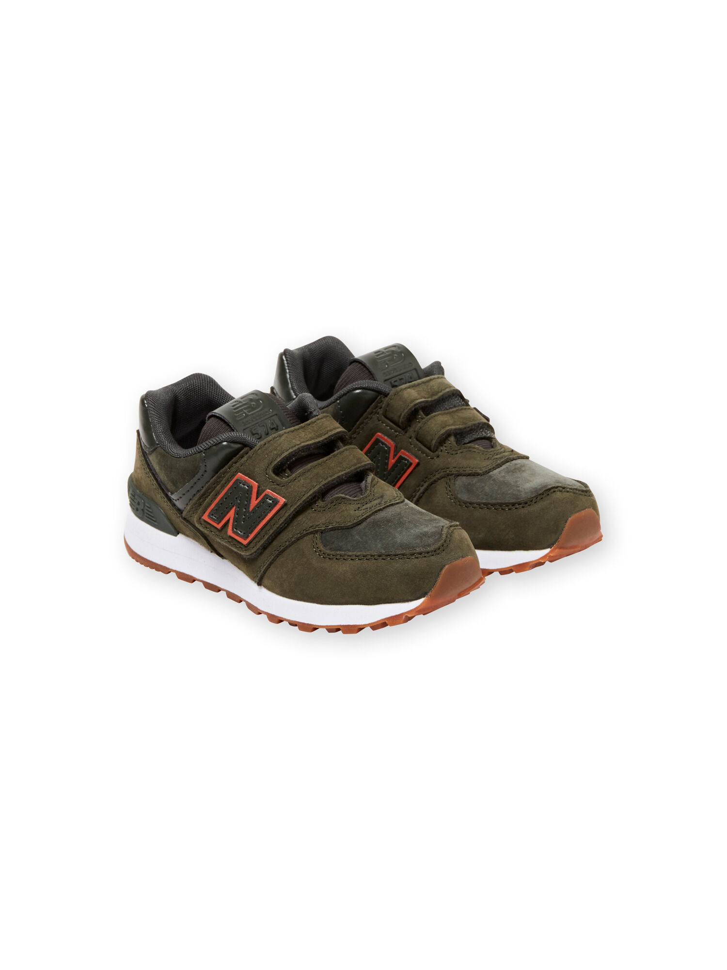 Baskets kaki New Balance enfant garcon Baskets fille garcon DPAM