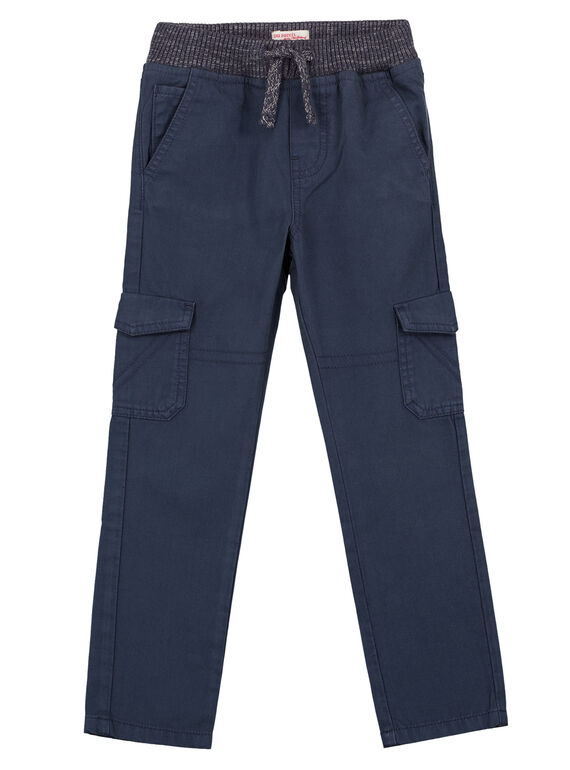 Pantalon Cargo Elastiqué Ardoise GOJOPAMAT3 / 19W90242D2BJ912