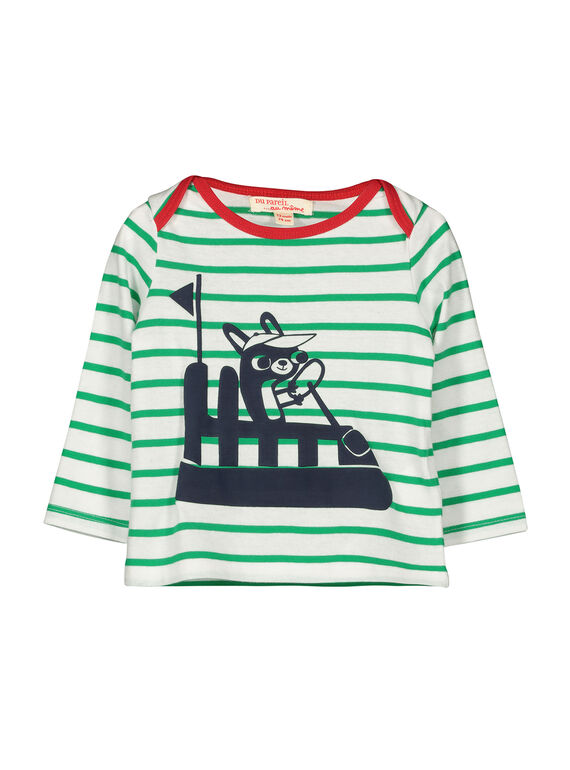 Tee-shirt manches longues bébé garçon FUCOTEE3 / 19SG1083TML099
