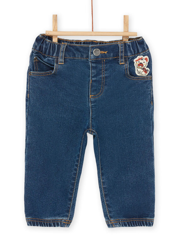 Pantalon droit en denim RUJOJEMOL / 23SG1072JEAP274