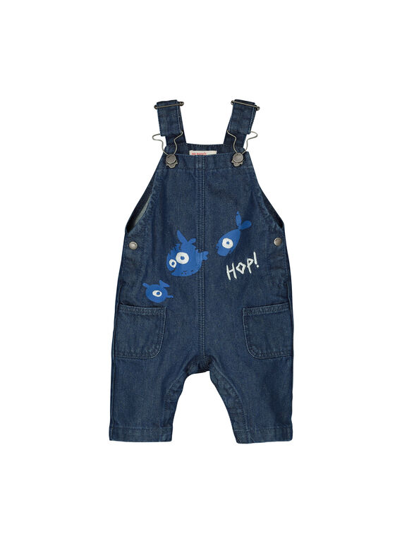 Salopette en jean bébé garçon FUNESAL / 19SG10B1SAL704