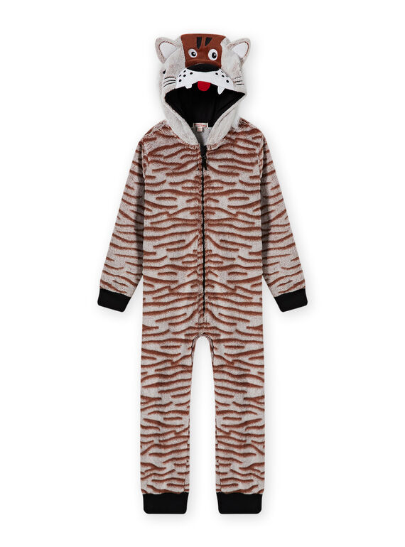 Surpyjama tigre en soft boa enfant garçon MEGOSURTIG / 21WH1291D4F008