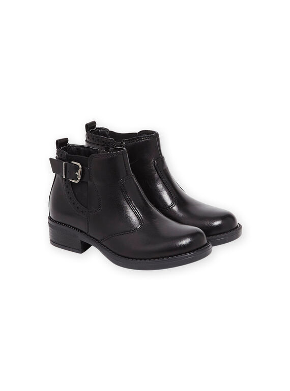 Boots city avec bride en cuir PABOOTCLOU / 22XK3584D48090