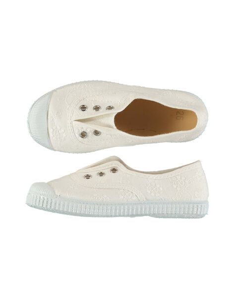 Tennis Toile Brodee Fille Soldes Enfant Dpam Tennis Toile Brodee Fille Soldes Enfant Dpam